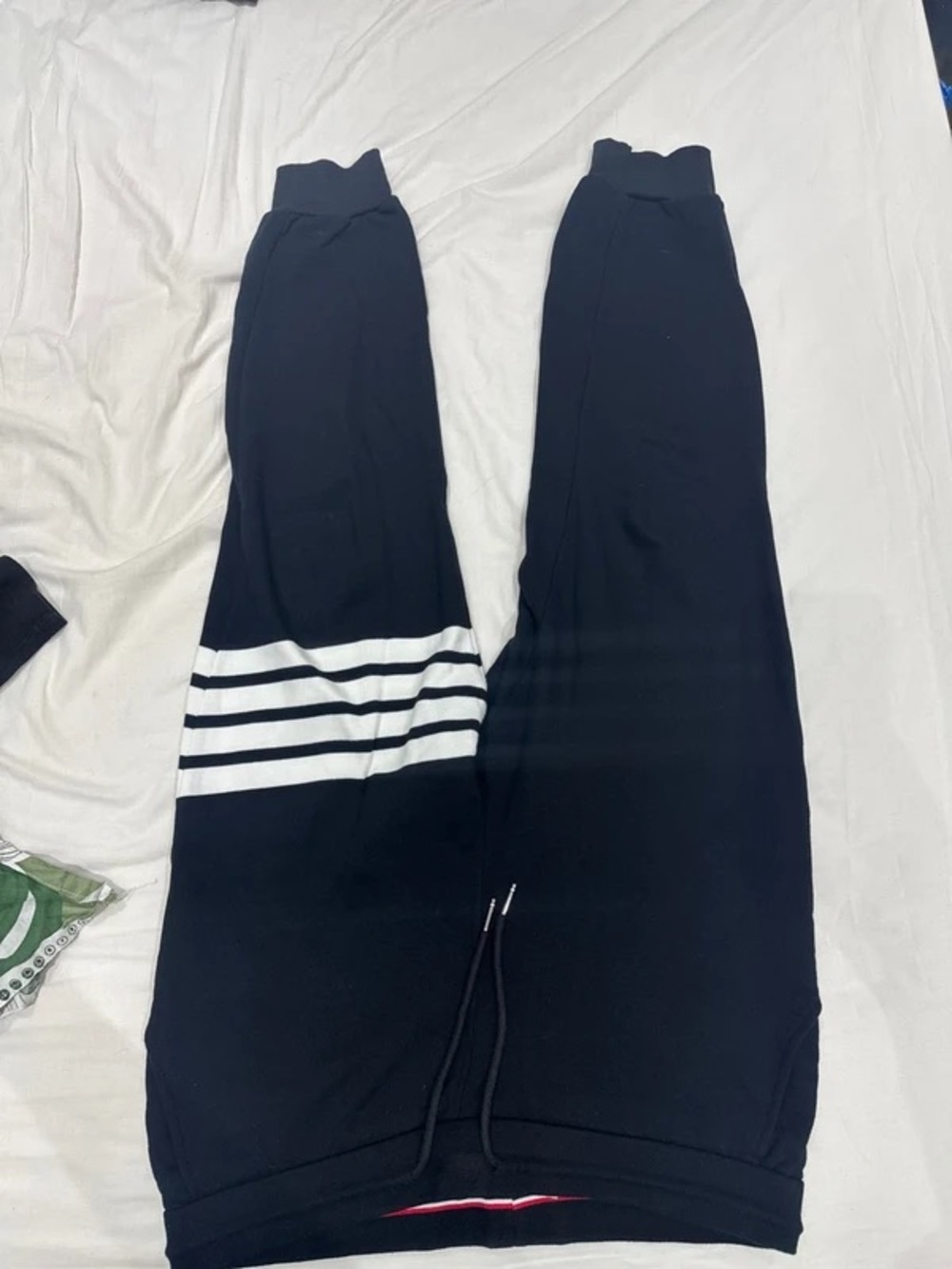 Thom Browne Casual Trousers Jogger Pant Sweatpant 4-BAR Stripe black